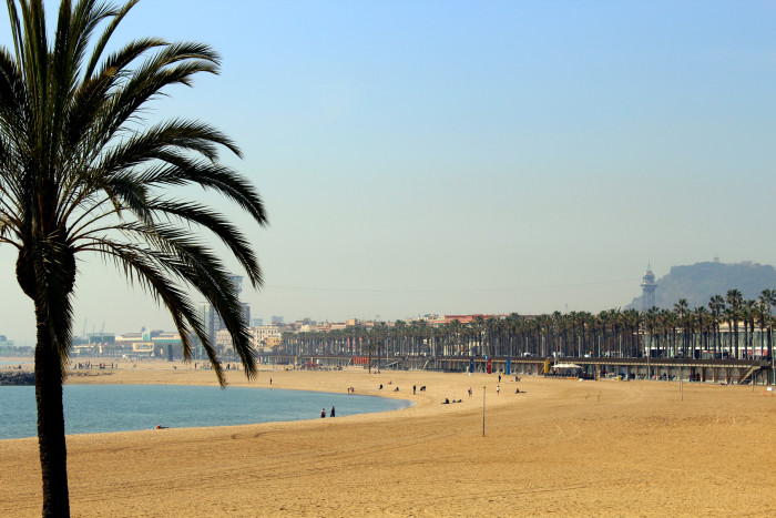Barcelona strand