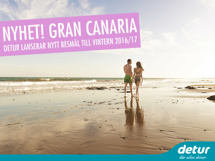 Detur lanserar Gran Canaria