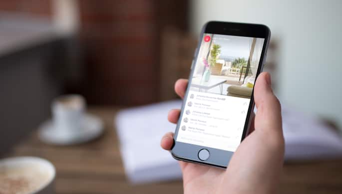 livesända bostadsvisningar